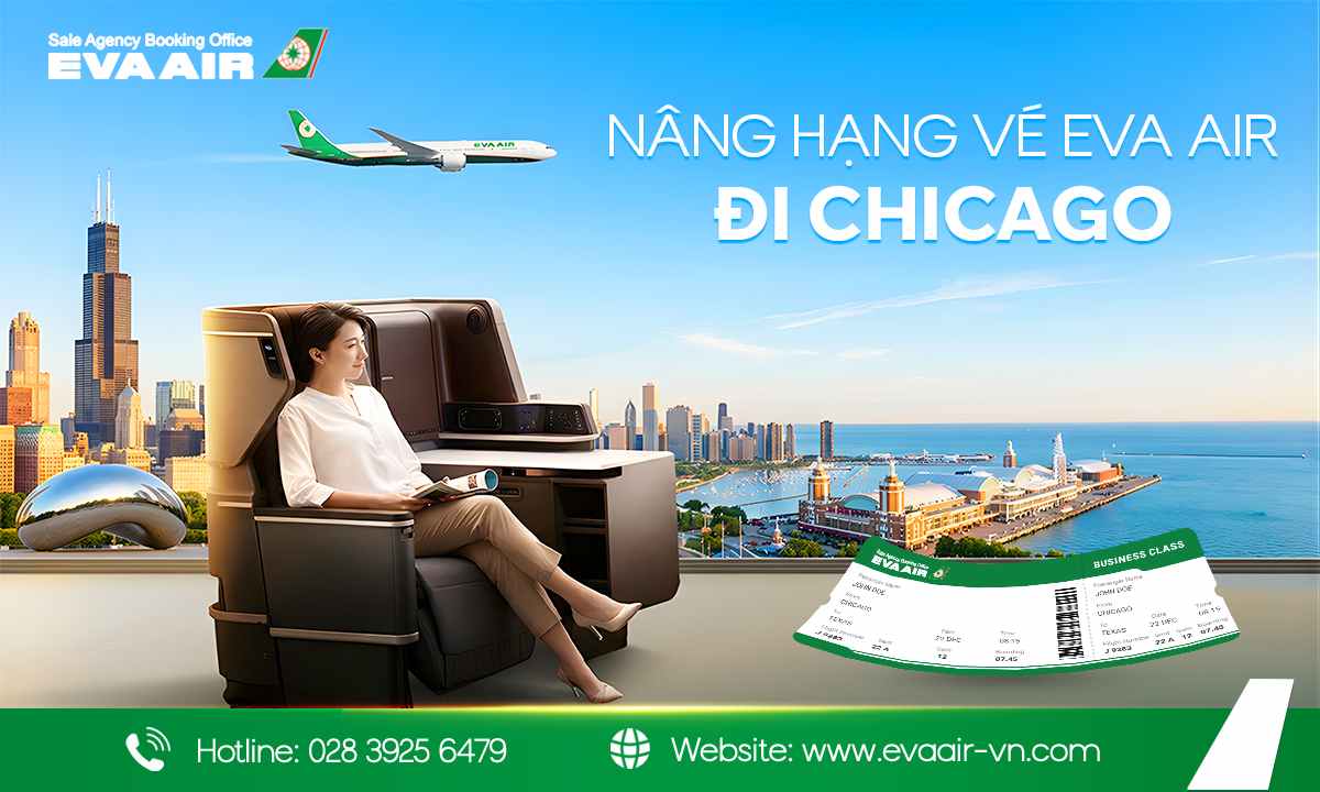 Dịch vụ nâng hạng vé EVA Air