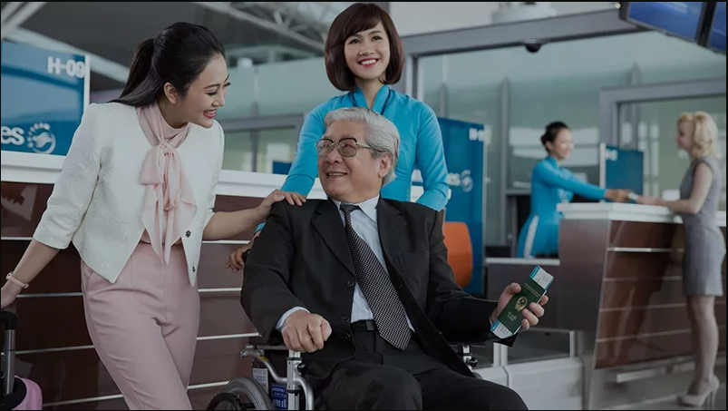 Dịch vụ trợ giúp hành khách khuyết tật và lớn tuổi của Eva Air