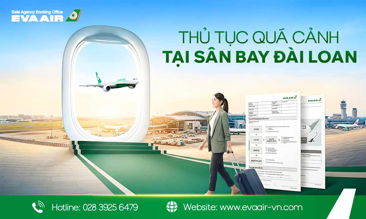 Thủ tục quá cảnh Sân bay Đài Loan (TPE) chi tiết từ A – Z